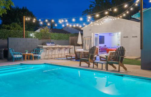 Angel&Rose Universal Hollywood Heated Pool House King Bed - Foto 3