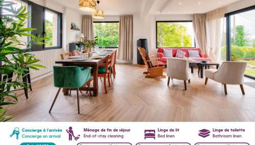 Vue mer - Maison pour 8 - Grand jardin - Foto 5