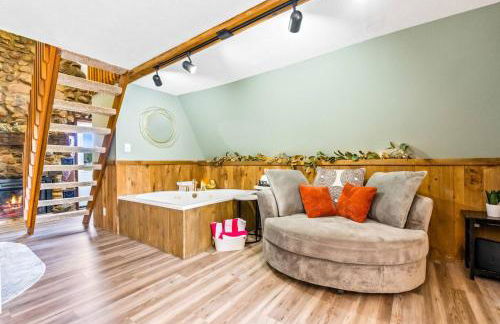 Couples A-frame Heart Jacuzzi Firepit Kayaks - Foto 16