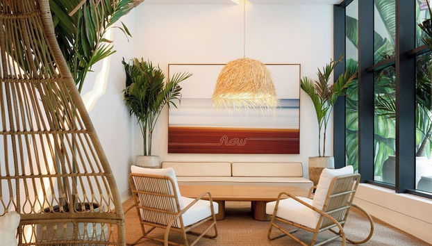 Zona de estar del vestíbulo