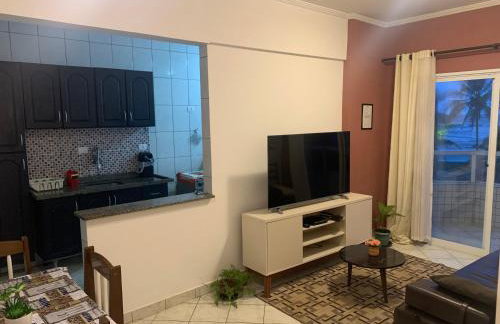 Ótimo Apartamento Frente ao Mar em Mongaguá - Foto 6