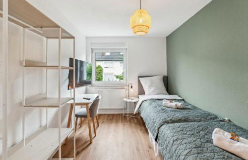 Modernes 6-Betten-Apartment mit Balkon und Parkplatz - zentrale Lage - Foto 16