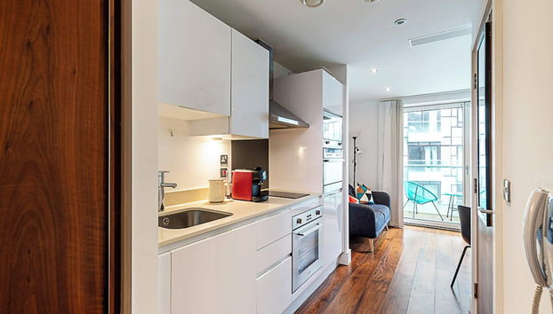 Chic Studio With Skyline Views - Foto 4, Cocina privada