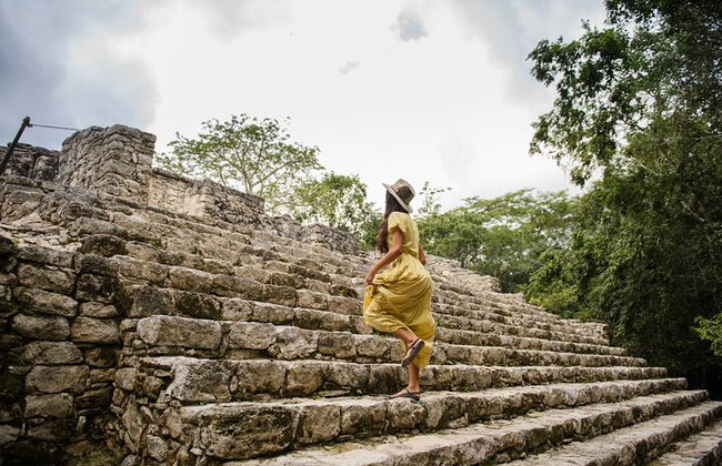 Erstaunliche Tour 4x1 nach Coba, Tulum, Cenote und Playa del Carmen. Mittagessen inbegriffen - Foto 6