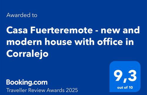 Casa Fuerteremote - new and modern house with office & pool in Corralejo - Foto 30