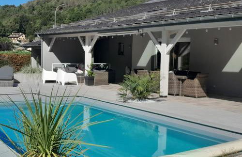 Tout proche d'Ax les Thermes détente et relaxation jusqu'à 8 pers dans la maison de Véronique avec piscine terrain de pétanque et jacuzzi - Foto 31