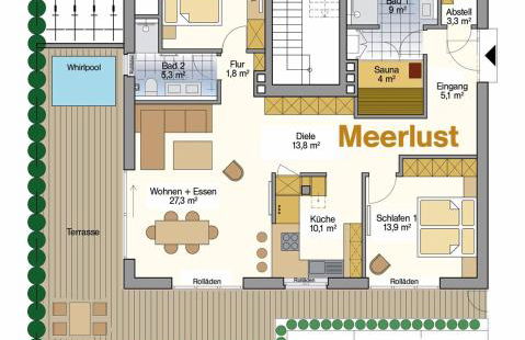 Beach House Meerlust mit Whirlpool - Foto 32