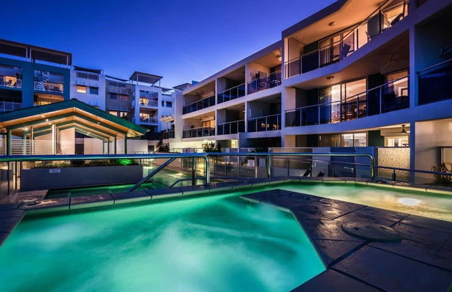 2BR Coolum Beach Rooftop Terrace Spa Tennis Pool - Foto 16