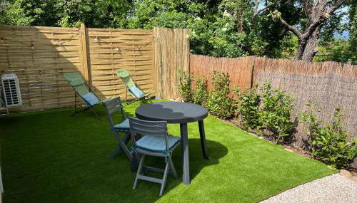 Studio vue montagne avec jardin et parking privé - Foto 5