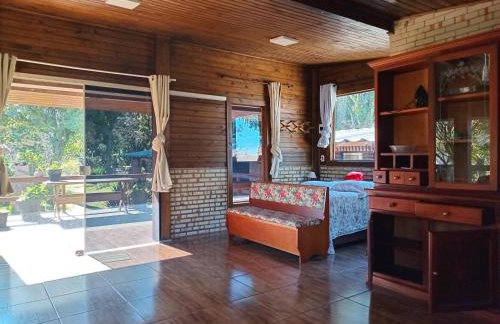 Alpes dos anjos Canela rs chalé luxo Wi-Fi SPLIT COZINHA perto do centro - Foto 16