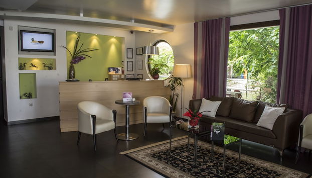 Zona de estar del vestíbulo