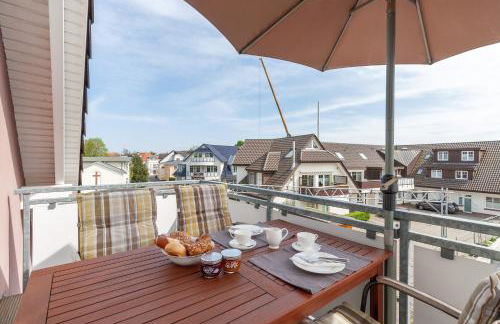 Am Horizont No 2 für 2-4 Pers, 2 Schlafz, Babybett, Südbalkon, kostenloser Parkplatz 400 Meter zum Strand - Foto 3