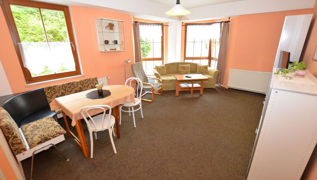 Snug Apartment in Jachymov near Ski Area - Foto 5, Sala