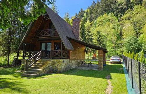 Domek letniskowy nad stawem Temeszów Bieszczady - Foto 28