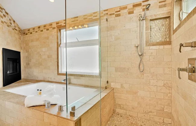 4 Br Roof Deck Hot Tub Steps to Beach Dining - Foto 19