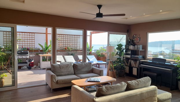 Sala de estar do lobby