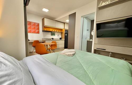 Studio New Belíssimo & Design Refinado C/Garagem - Foto 8