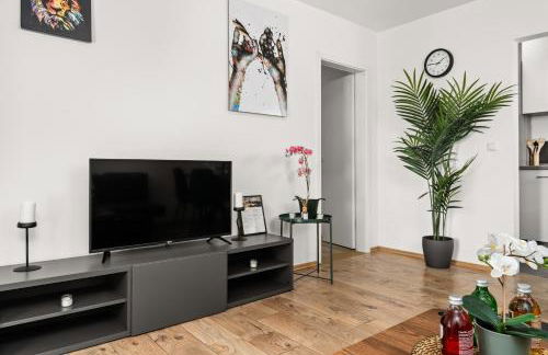 MOLA Apartments-Moderne Ferienwohnung im Herdecker Zentrum für 3 Personen-mit Balkon-Grill-Gratis Parkplatz-WLAN - Foto 4