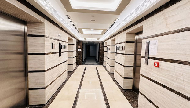 Upscale Studio Apartment Burj View with Balcony Free Parking by Belvilla - Foto 3, Vestíbulo