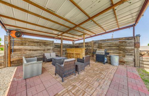 4 Mi to Museums Roswell Getaway with Game Room! - Foto 1