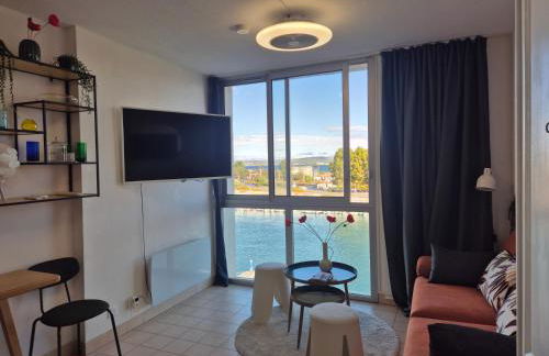 Le Pavois d'Or, studio rénové avec goût, Superbe Vue, Proximité Gare et Centre, Climatisation - Foto 7