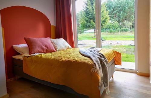 Żywiołowo - domki w stylu stodoły z placem zabaw i stawem - OGIEŃ - Foto 9