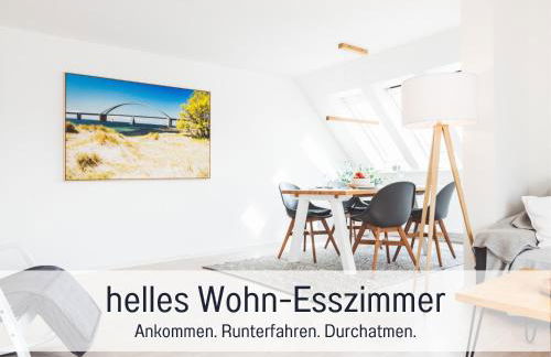 Casa Ueberall - Ruhige DG-Ferienwohnung für 2 Erwachsene in Burg - Balkon mit Abendsonne, hochwertige Ausstattung, überdachter E-Bike-Stellplatz, Nähe zur Altstadt & Restaurants - Foto 15
