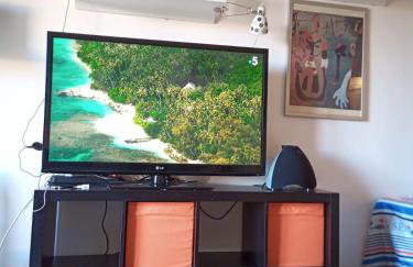 Grand F2 60mq centre Antibes, proche plages, commerces, 2 balcons, parking, train, bus, deco vintage, pet friendly - Foto 31