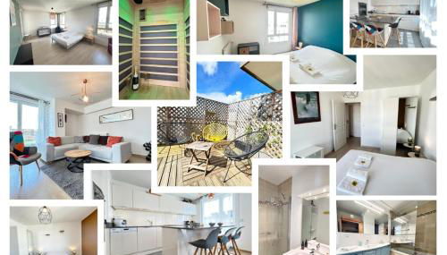 Rooftop 6 pers, 2 Sdb avec terrasse - Photo 5