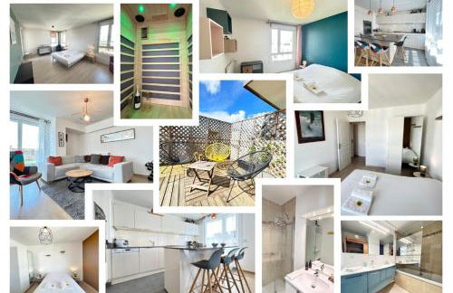 Rooftop 6 pers, 2 Sdb avec terrasse - Foto 5