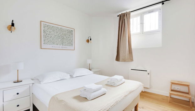 Charming Appt - 1bd/2p - Near Canal Saint Martin - Foto 3, Habitación