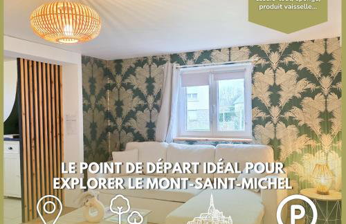 Aux Berges Du Mont - Parking, 10 min Mont-Saint-Michel & Jardin - Foto 1