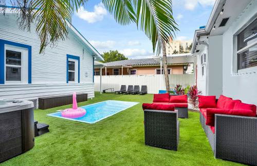 Bungalow House 6 BR Pool Little Havana - Foto 26