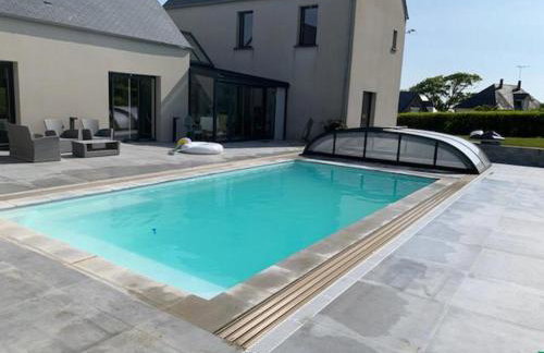 Beautiful villa with pool and stunning sea view - Foto 13