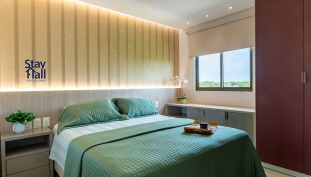 Flat 208-C Condomínio Carneiros Resort - Foto 2, Habitación