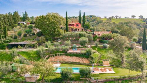 PODERE TORRICELLE 69B Pancole Gr, seaview infinity pool, jacuzzi, sauna, exclusive villa with 2 bedrooms for 4 - If you total 5 or 6 people there is an independent suite in main villa with private ensuite bathroom, kitchenette and garden dining area - Foto 5