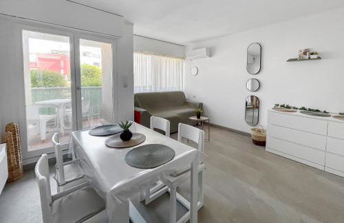 Studio confortable avec climatisation au Cap d'Agde avec port, plages et nature accessible à pied - Foto 4