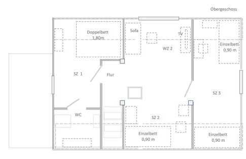 gemütliches Einfamilienhaus in Gera mit 3 Schlafzimmern mit Garten und Parkplatz - Foto 26