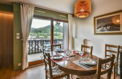 Duplex T3 aux Gets - 5 pers, vue panoramique, balcon, parking, WiFi - FR-1-685-24 - Foto 6