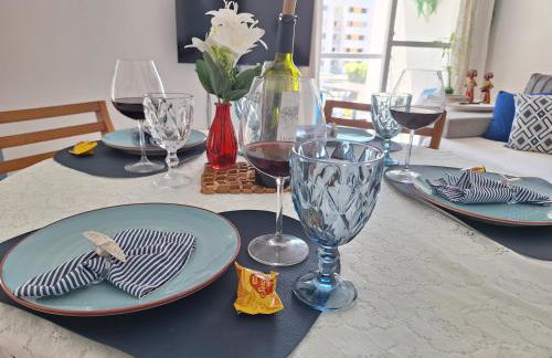 Ajuflat- Seu lar perto da Praia e da Orla de Atalaia com Ar condicionado e piscina - Foto 56