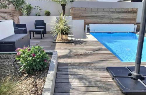 Villa Exceptionnelle Piscine et Jardin privé Séjour Haut de gamme proche La Rochelle - Foto 13