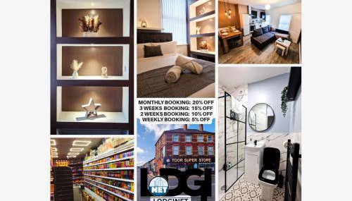 Lodginet Stays - County View - 1BR Flat 4 - Foto 1, towels, Shower, heating