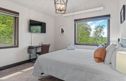 High Mountain Rustic Cabin Hot Tub Game Loft - Foto 10