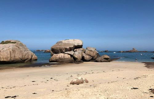 Appartement rénové avec terrasse à 200m des plages à Trégastel - FR-1-368-122 - Foto 7