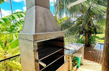 São Miguel do Gostoso RN Casa em Condomínio Piscina Churrasqueira privativas frente ao Mar - Foto 4