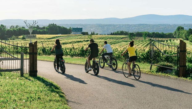 Explore Île d'Orléans on an electric bike tour