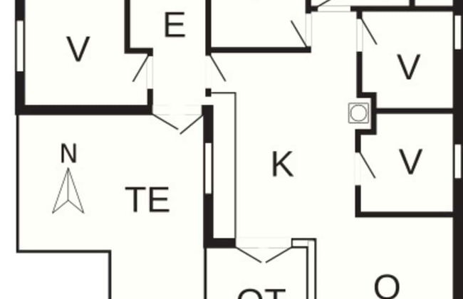 8 Person Holiday Home in Nysted - Foto 2