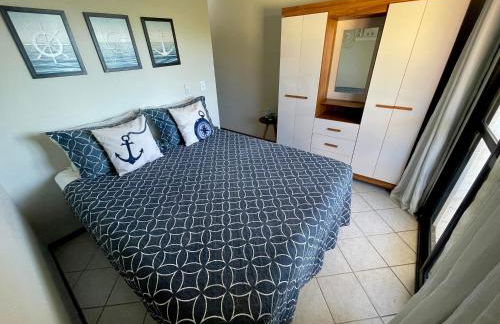 Dois quartos com ar a 190 m de praia Paradisíaca - Foto 16