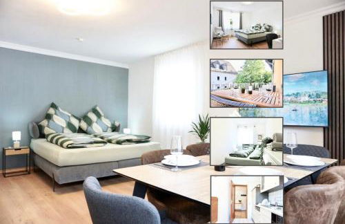 2 Schlafzimmer Wohnung mit Balkon und privatem Stellplatz unmittelbar an der Mosel für bis zu 8 Gäste - Foto 1