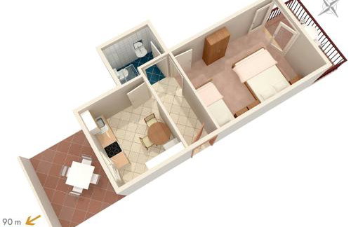 Apartments by the sea Podaca, Makarska - 2783 - Foto 12